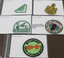 5 Central Wyoming Council and Leadership Patches