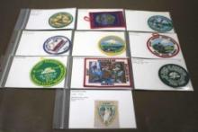 10 BSA Scouting Camp Patches Most from Georgia Regions