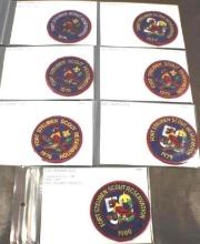 7 Consecutive Year Fort Steuben Scout Reservation Patches