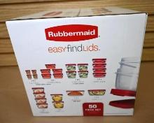 Rubbermaid Easy Finds Food Storage Set
