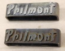 Set of 2 Vintage BSA Philmont Scout Ranch Belt Loops