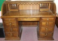 Great Jasper Cabinet Co. Roll Top Desk
