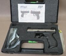 Walther P22 Nickel, 22LR, Pistol, SN# L368481