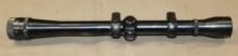 Weaver K10 60-B Riflescope With Scope Rings