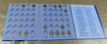 Partial Lincoln Head Cent Collector's Book