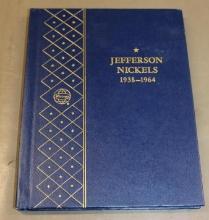 Incomplete Book of Jefferson Nickels 1938-1964