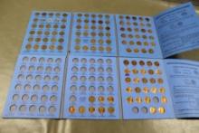 One Complete and One Partial Collector's Books of Lincoln Head Pennies