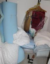 Large Collection of Linens and Bedding