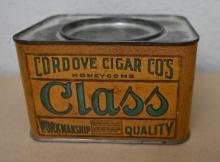 Cordove Cigar Company Honeycomb Class Tin!
