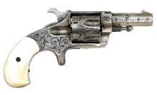 Rare Hopkins & Allen XL No. 5 Safety Lock Single Action Revolver