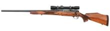 Weatherby Mark V Custom Left-Hand Bolt Action Rifle with Plaque Engraved “Charles Askins”