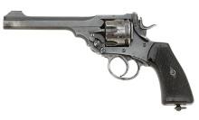 Webley Mark VI Double Action Revolver Identified To Lt. F.J. Lidgey