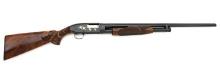 Custom Engraved and Gold Inlaid Winchester Model 12 Pigeon Grade Shotgun
