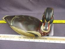 G. F. Cranwell Drake Wood Duck Decoy Pekin IL