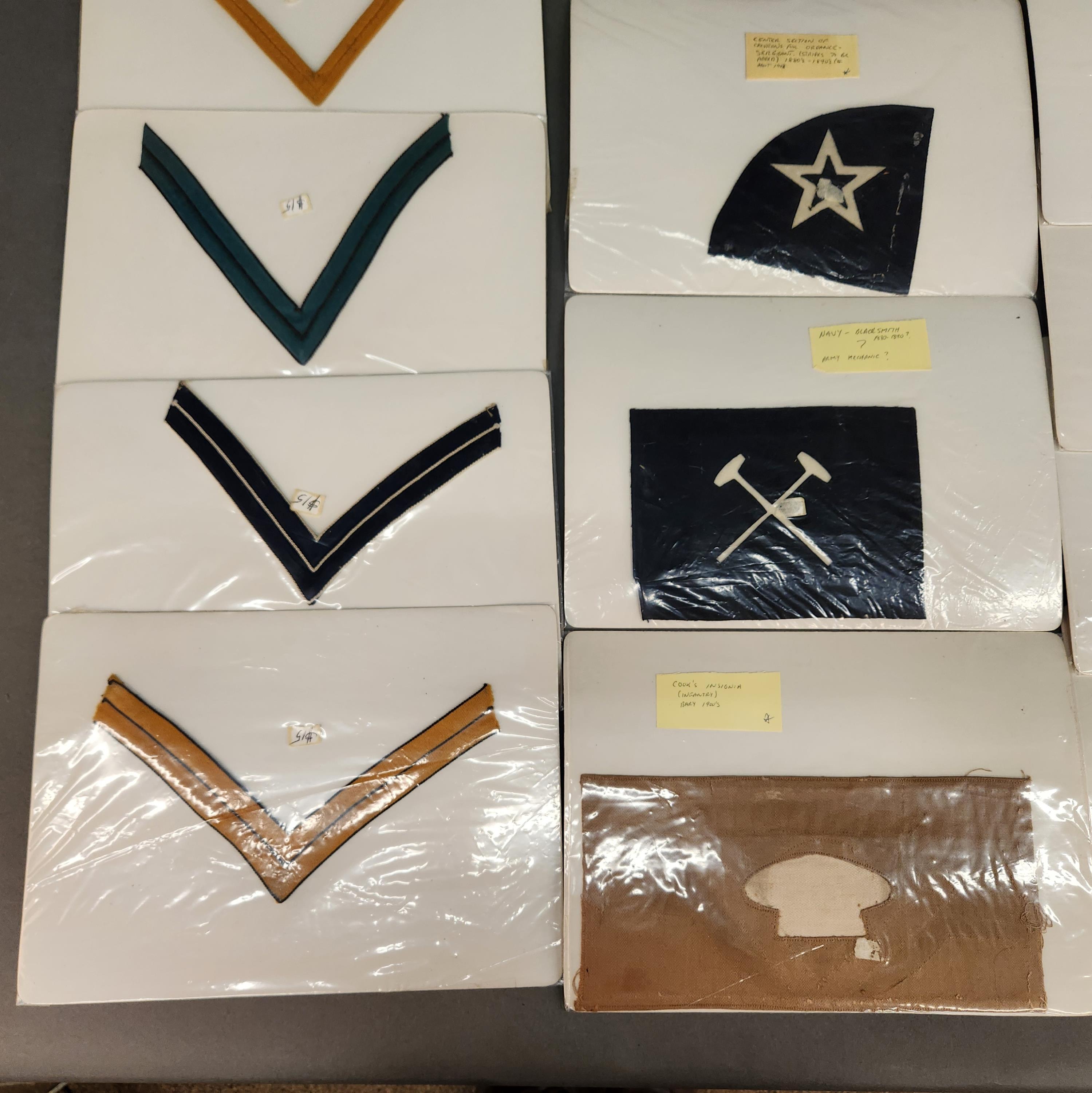 19th-20th Century U.S. Army uniform insignia