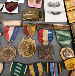 U.S. military insignia, badges, and medals