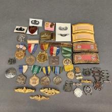 U.S. military insignia, badges, and medals