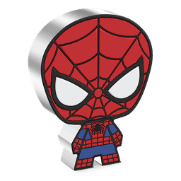 Marvel - Spider-Man 1oz Silver Chibi(R) Coin