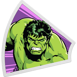 Marvel - Avengers 60th Anniversary - Hulk 1oz Silver Coin