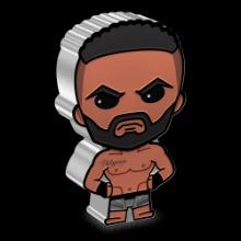 UFC(R - Jon Jones 1oz Silver Chibi(R Coin