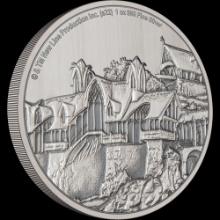 THE LORD OF THE RINGS(TM) - Rivendell 1oz Silver Coin