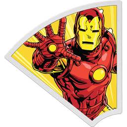 Marvel - Avengers 60th Anniversary - Iron Man 1oz Silver Coin