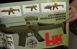 3 HK XM8 Lightweight Modular Weapon System Posters