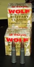 5 - 20 Rounds Wolf 7.62X39