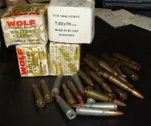 107 Rounds  Russian  7.62X39