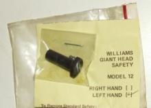Williams Win Model 12 Safety