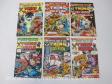 Six Marvel Two-In-One Presents The Thing Comics, No. 6-11, Nov-Sept 1974-75, Marvel Comics Group, 10