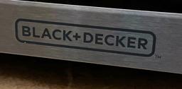 Stainless Steel Black & Decker Microwave