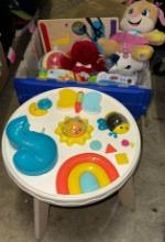 Baby/ Toddler Toy Lot- Activity Table, Books, Learning Toys and more