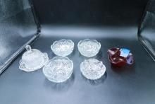 6 Pieces of Assorted Glassware
