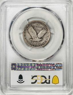 1921 Standing Liberty Quarter Coin PCGS VG10