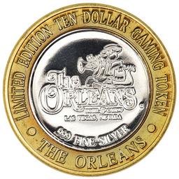 .999 Silver The Orleans Hotel & Casino Las Vegas, NV $10 Casino Token Limited Edition