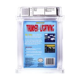 Thunder & Lightning NES Nintendo Sealed Video Game WATA 9.6/A+