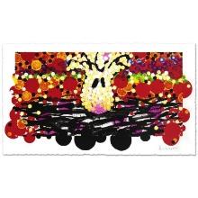 Tom Everhart "Calmly Insane In My Nest" Limited Edition Lithograph On Paper