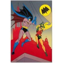 Bob Kane (1915-1998) "Batman and Robin" Limited Edition Lithograph on Paper