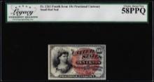 1863 Fourth Issue 10 Cents Fractional Note Fr.1261 Legacy Choice About New 58PPQ