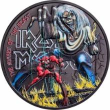 2022 Cook Islands $5 Iron Maiden The Number Of The Beast 1oz Silver Coin w/ Box & COA
