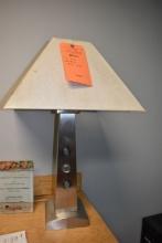 25" HIGH GEOMETRIC TABLE LAMP
