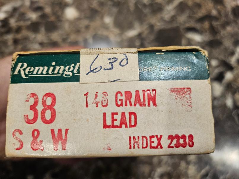 Remington S&W 38 140 Grain Lead Cartridges
