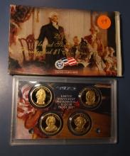 2008 PRESIDENTIAL COIN PROOF SET