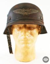 WWII German Model SH35/M40 Luftschutz Helmet