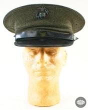 WWII US Marine Corps Dress Cap