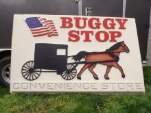 Buggy Stop Convenient Store Insert Sign