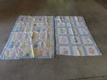 Lot of (2) Hand Sewn Quilts