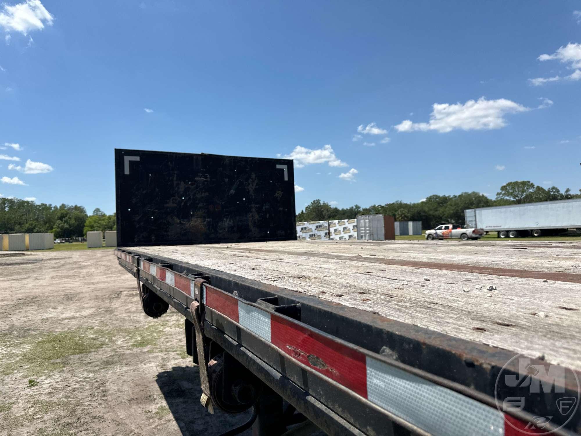 2007 FONTAINE TRAILER CO. FTW-5-8048WSAW 45'X102" STEEL FLATBED VIN: 13N14830271534765