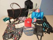 COACH, COLDWATER CREEK, HARRODS, SHOPPING AND TRAVEL GROUPING including American Tourister straps